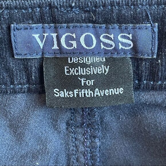 VIGOSS The Jagger Skinny Navy Corduroy Pants Sz 27 - Picture 8 of 16